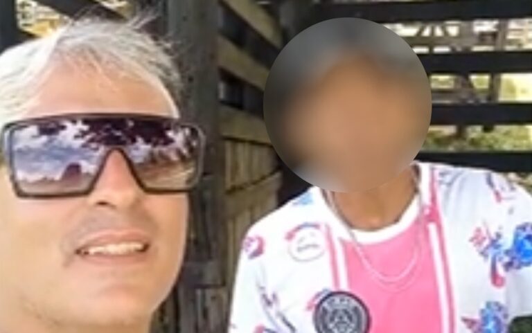 Médico que filmou homem negro preso com correntes e algema grava novo vídeo