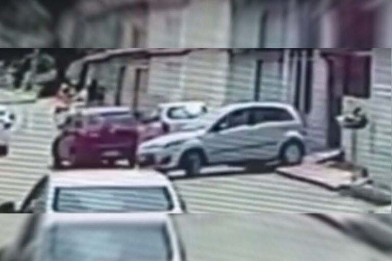Vídeo mostra criminosos fugindo em carros após duplo homicídio no DF