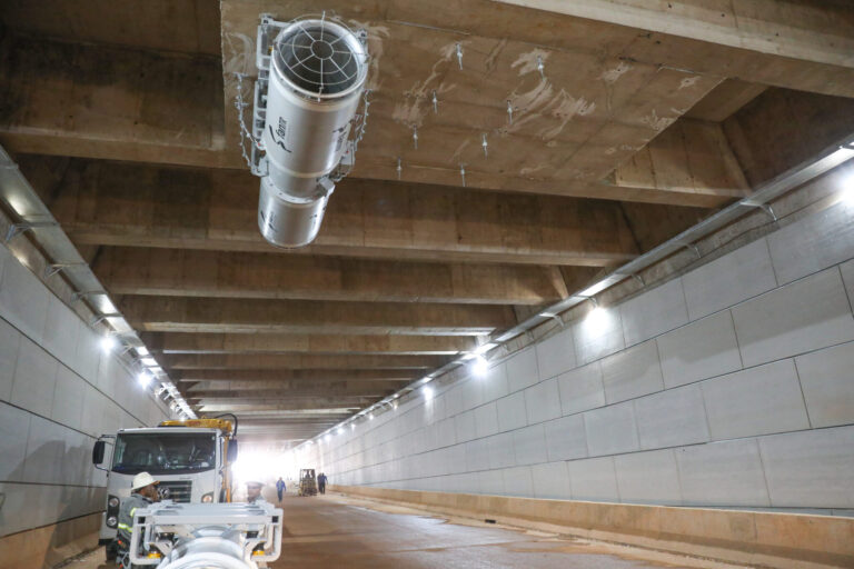 Túnel de Taguatinga é considerado a maior obra viária do Brasil na atualidade