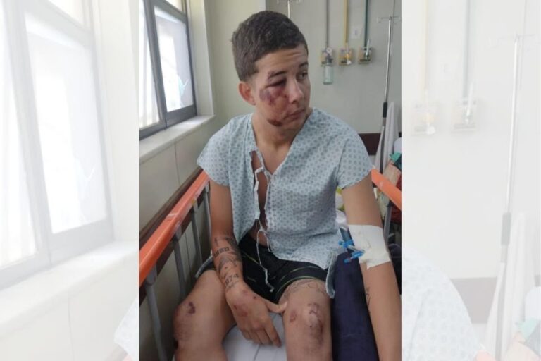 Mãe de jovem agredido por lutadores no Carnaval: “Agressão covarde”