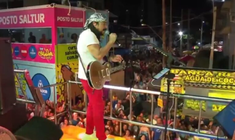 Funcionário de Bell Marques é preso no Carnaval e cantor protesta