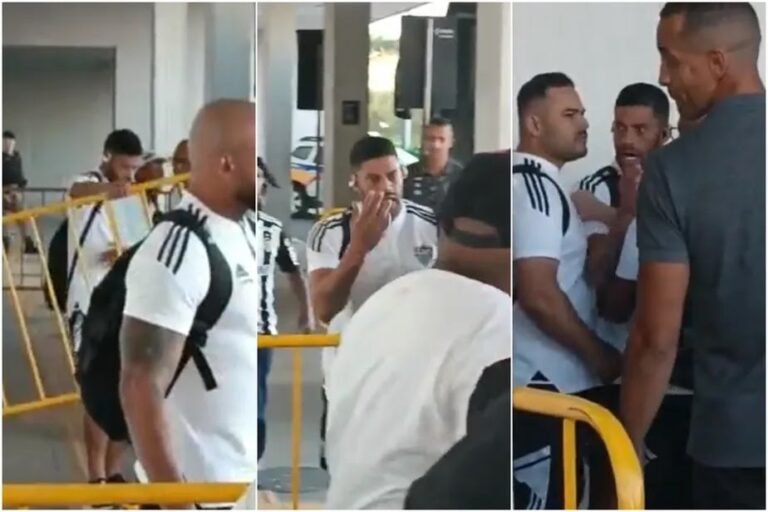 Vídeo: Hulk parte para cima de torcedores do Cruzeiro após ser chamado de “pipoqueiro”