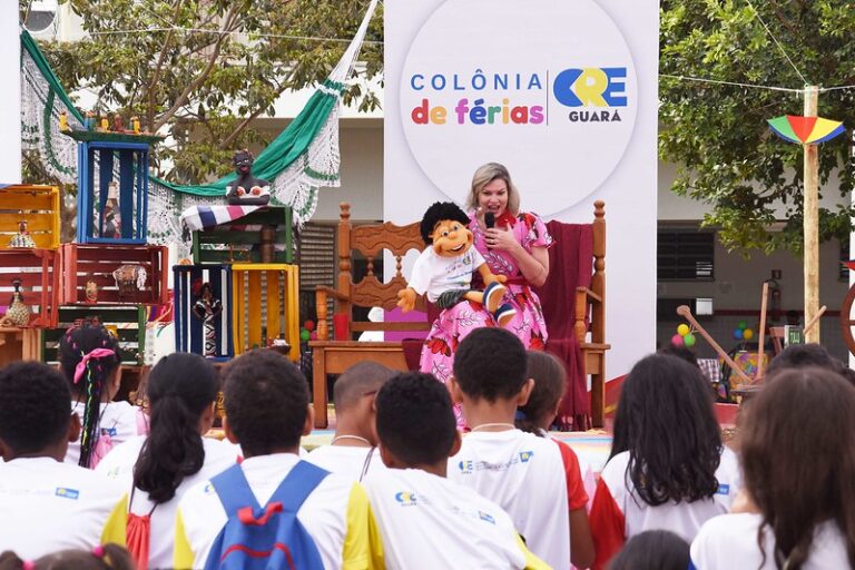 Colônia de férias oferece semana especial para alunos do Guará e Estrutural