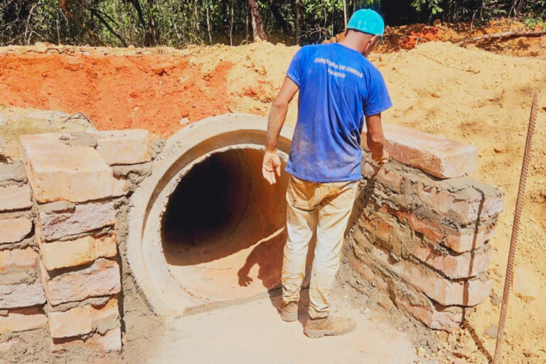 Rede de drenagem em área rural no Jardim Botânico tranquiliza moradores