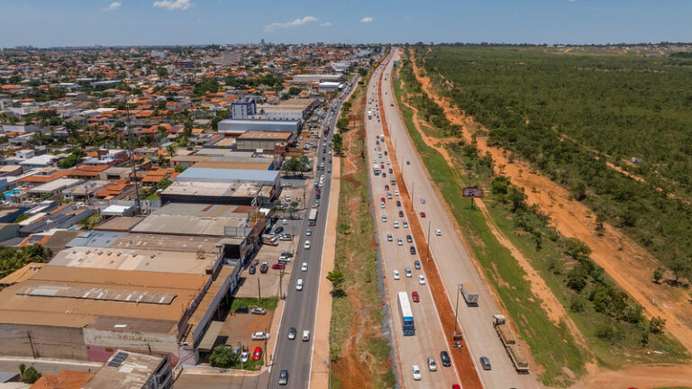 Via Estrutural terá desvio para ajustes na pista a partir de segunda 22/1