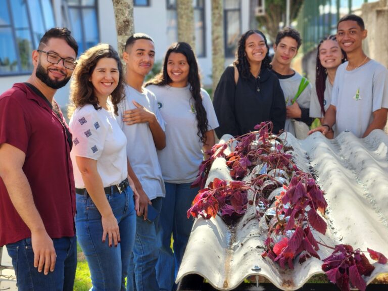 UnDF apresenta projeto de construção sustentável a alunos do ensino médio
