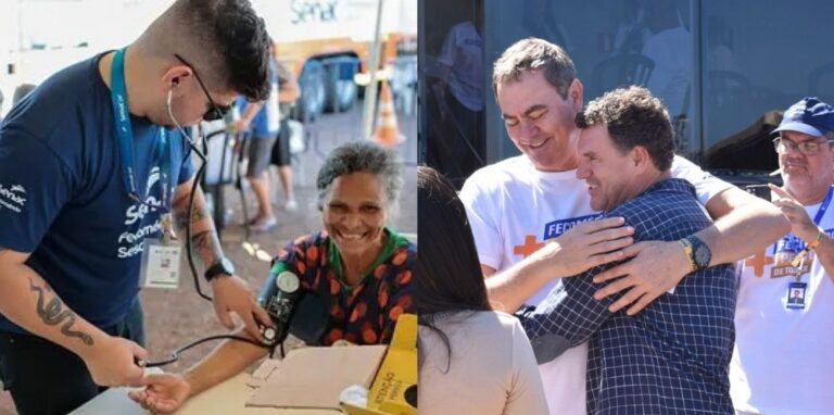 Deputado Iolando lidera “Fecomércio Mais Perto de Todos” em Brazlândia