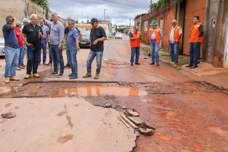 GDF faz trabalho de mapeamento e recuperação do Sol Nascente/Pôr do Sol após fortes chuvas