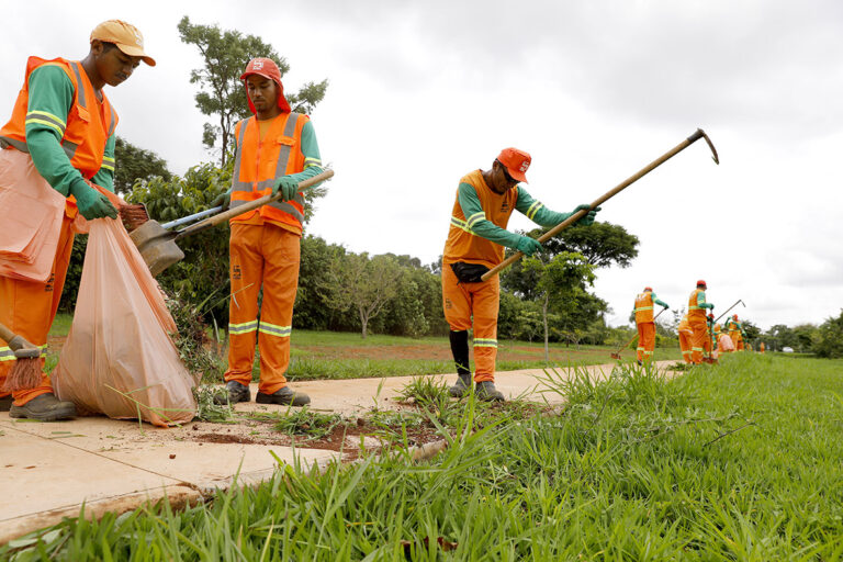 Mutirão de limpeza ajuda a eliminar focos do mosquito da dengue no DF