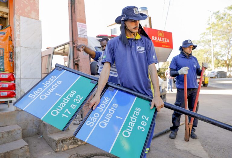 Endereçamento urbano do DF é reforçado com investimento de R$ 32,3 milhões