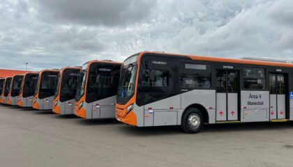 Transporte coletivo do DF é reforçado com nova frota de ônibus