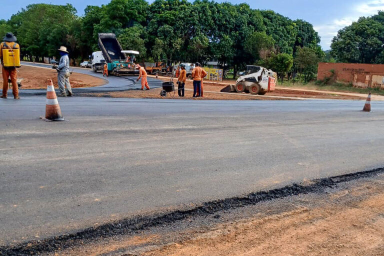 GDF pavimenta 7,5 km de rodovias entre o Gama e Santo Antônio do Descoberto