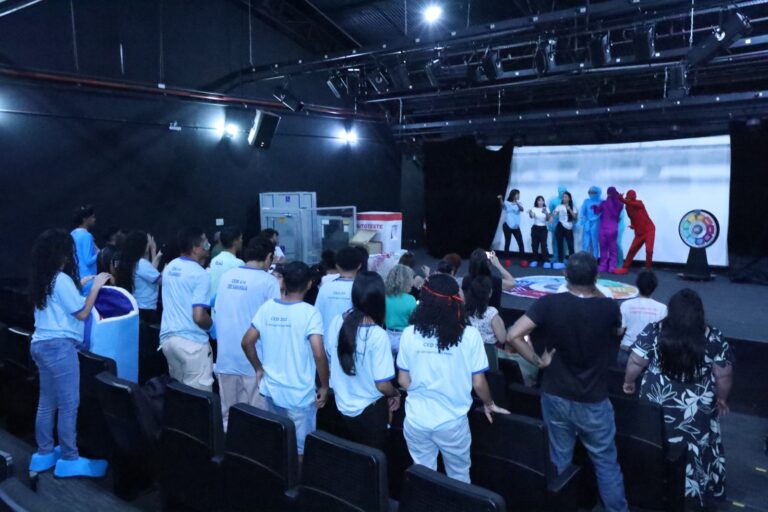 Alunos da rede pública do DF participam de Oficina de Comunicação em Saúde sobre HIV e Aids