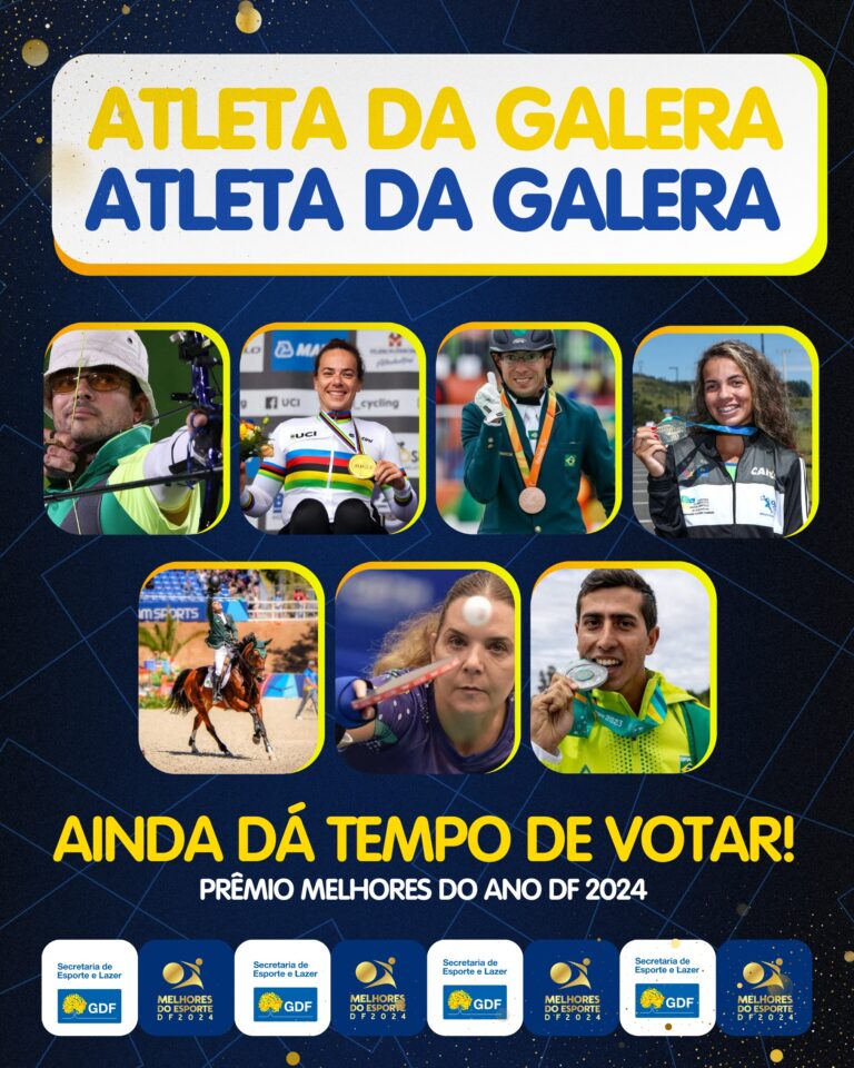 Atletas que se destacaram em 2024 serão premiados no DF