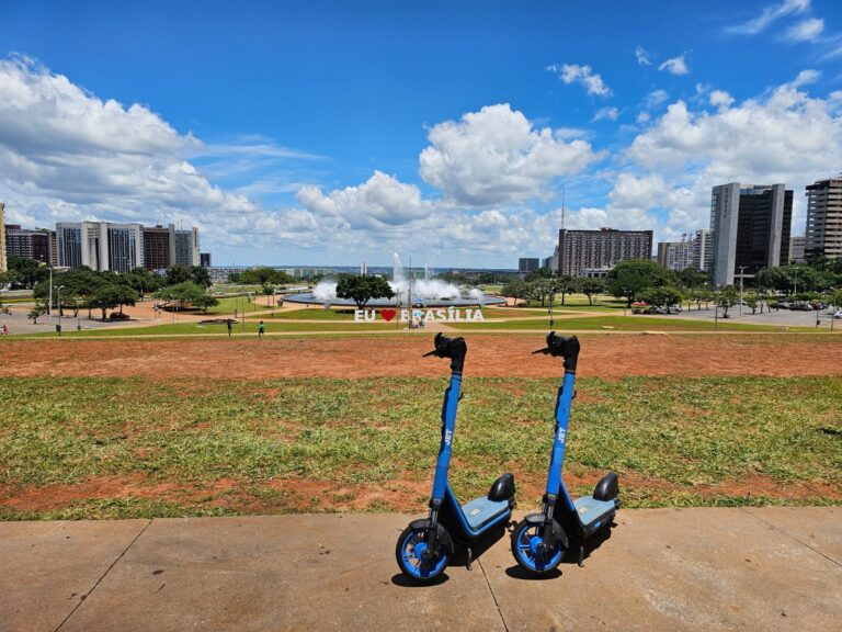Patinetes elétricos chegam ao DF para período de testes
