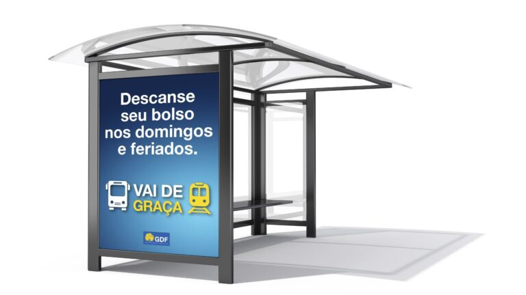 Vai de Graça! Transporte gratuito no DF ganha nome e publicidade