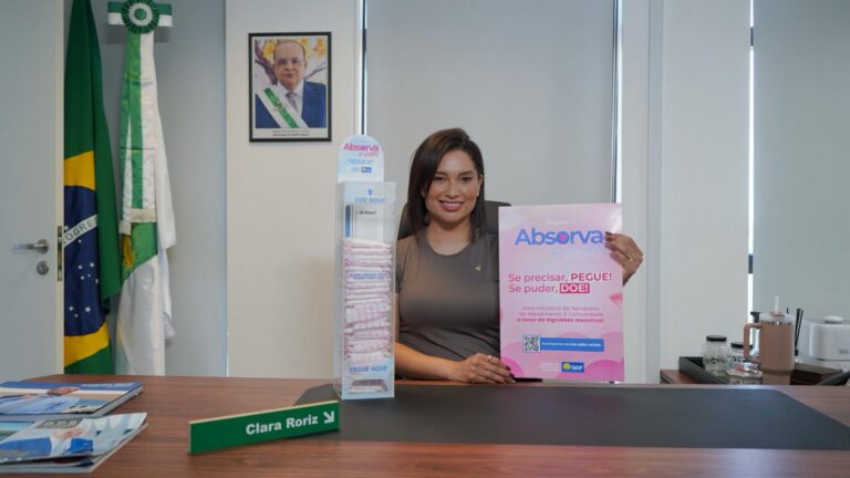 Projeto incentiva a solidariedade e promove dignidade menstrual no DF