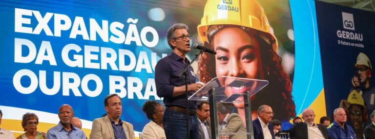 Com apoio do Governo de Minas, produção de aço avança no país e atinge mercados que antes não eram possíveis