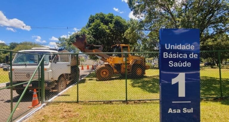 Ações do GDF na UBS 1 da Asa Sul intensificam limpeza e segurança no local