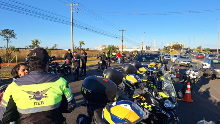 Operação Moto Legal reforça fiscalização e segurança de motociclistas na DF-480, saída do Gama