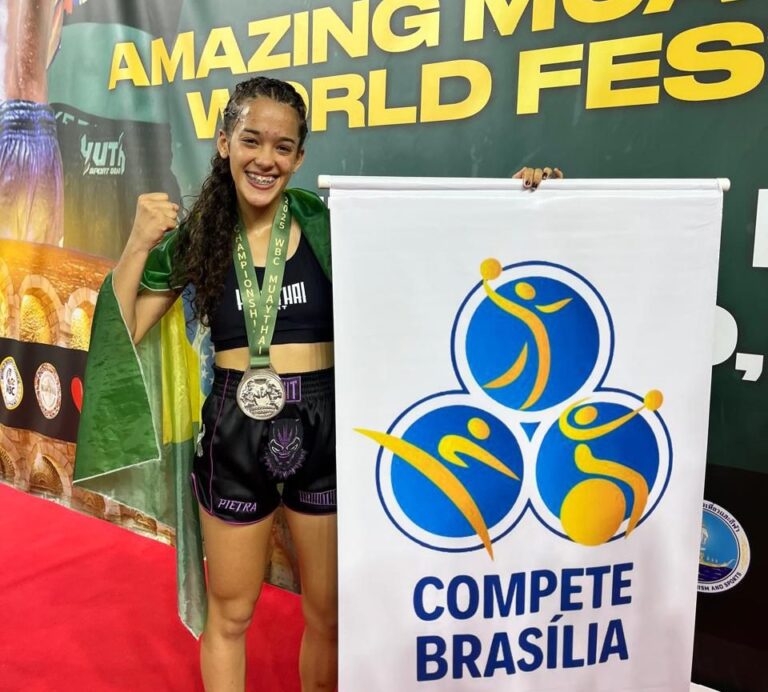 Brasiliense conquista vice-campeonato mundial de Muay Thai com apoio do GDF