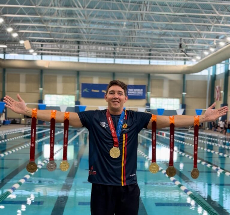 Atleta da PMDF brilha nos Jogos Mundiais de Policiais e Bombeiros e conquista sete medalhas