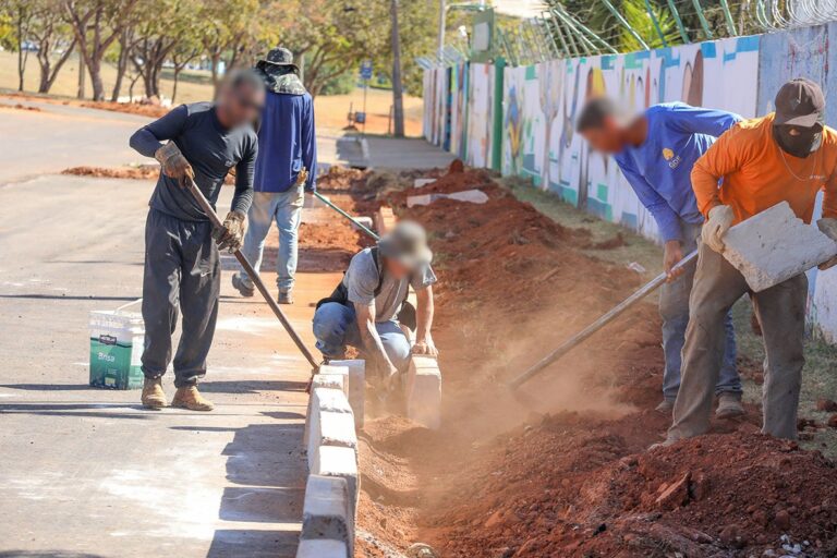 GDF amplia e reforma estacionamentos de escolas públicas em Sobradinho