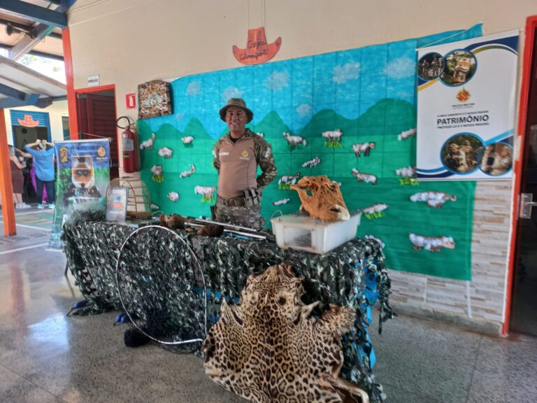 Programa Lobo-Guará promove ação educativa em escola da Fercal
