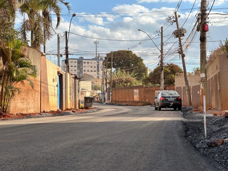 GDF conclui pavimentação da Avenida da Misericórdia em Vicente Pires