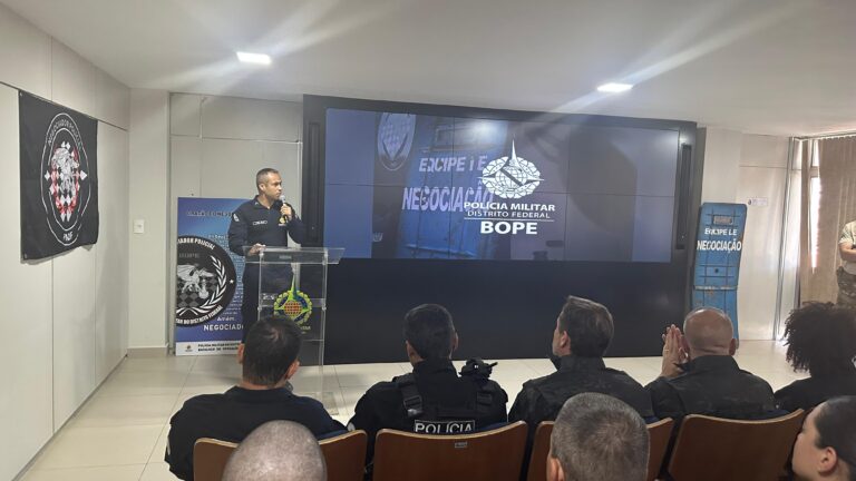 PMDF inicia VIII Curso de Negociador com aula inaugural