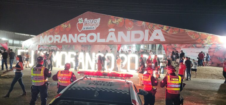 PMDF garante segurança reforçada na 29ª Festa do Morango em Brazlândia