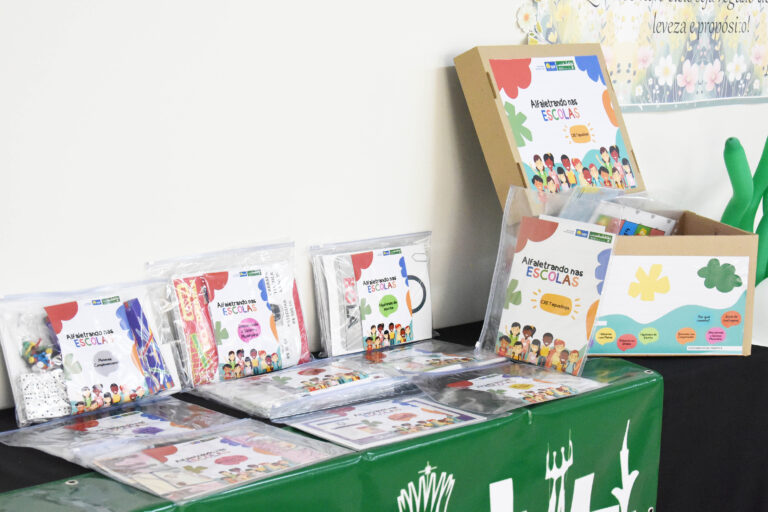 Regional de Ensino de Taguatinga entrega kits lúdicos para fortalecer a alfabetização