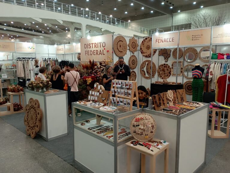 Artesanato do DF participa da Fenacce 2025 em Fortaleza