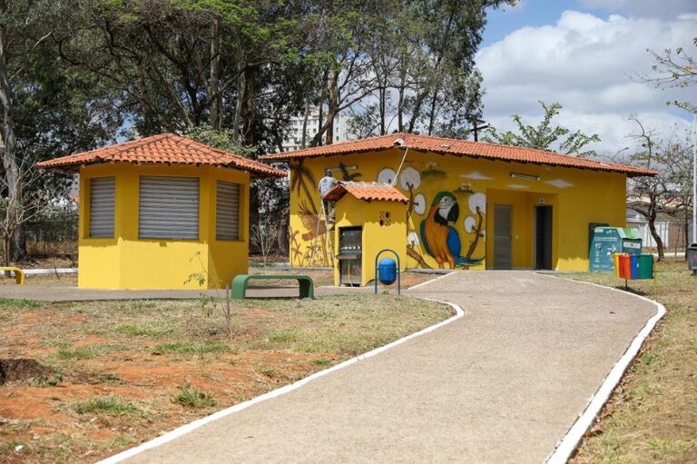 Parque Três Meninas, em Samambaia, passa por revitalização para atrair mais visitantes
