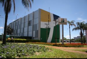 Fachada da sede da Terracap no Distrito Federal