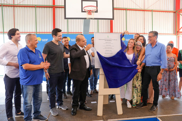 GDF entrega nova Escola Classe 425 de Samambaia totalmente reconstruída