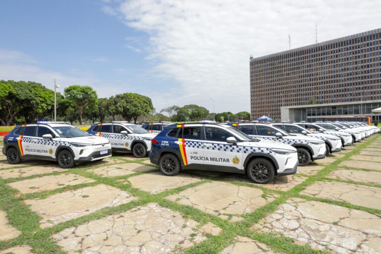 GDF reforça segurança com entrega de 125 novas viaturas à PMDF