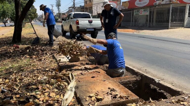 Ceilândia intensifica ações de limpeza e manutenção para prevenir alagamentos no período chuvoso