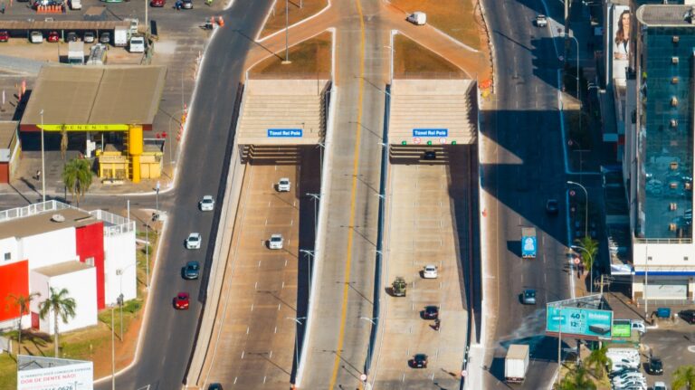 Túnel Rei Pelé será interditado para manutenção preventiva nas madrugadas de quarta e quinta-feira