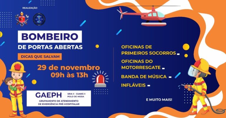 Guará II recebe primeira edição do projeto “Bombeiros de Portas Abertas”