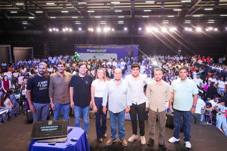 Ibaneis Rocha participa de aulão final do GDF para o Enem e incentiva estudantes: “Acreditem na força que carregam”