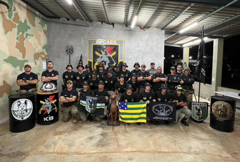 PMDF e PMGO realizam intercâmbio técnico com foco em operações com cães