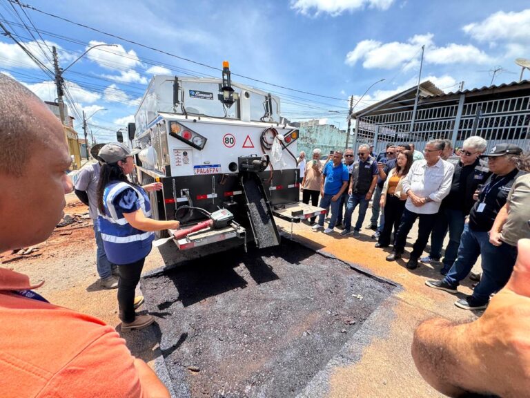 Novacap adquire caminhões térmicos e reforça manutenção asfáltica em todo o DF