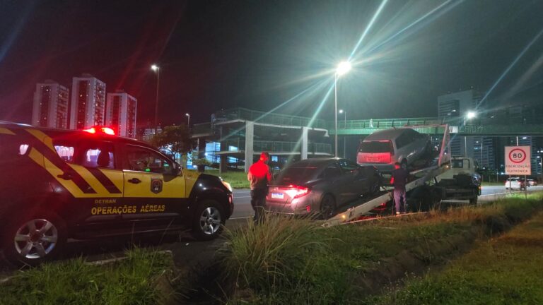 Operação Torre Forte retira veículos com mais de R$ 72 mil em dívidas das ruas do DF