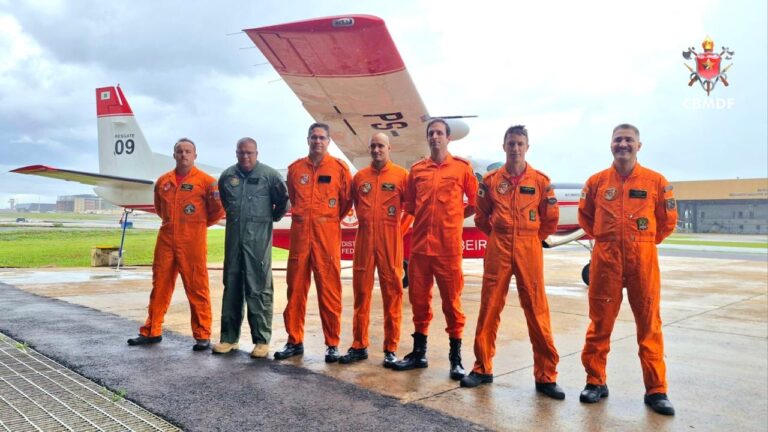 CBMDF realiza missão aeromédica para transportar criança com problema cardíaco de Fortaleza a Brasília