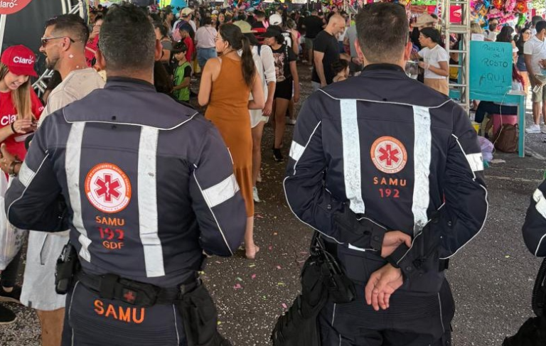 Samu-DF realiza 194 atendimentos durante o Carnaval 2026 e reforça assistência nos blocos do DF