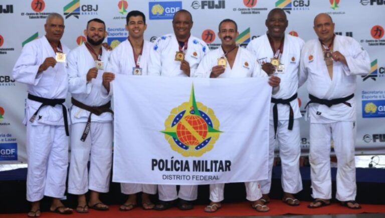 PMDF conquista 11 medalhas e é campeã geral na classe Veterano em etapa do Ranking Femeju no DF
