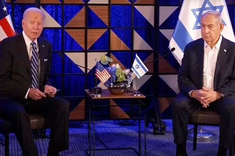 Em Israel, Biden diz que ataque a hospital foi feito “pelo outro time”