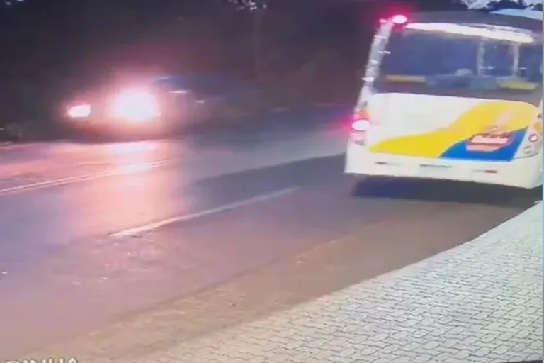Vídeo mostra carro de policial horas antes de ser achado carbonizado no DF