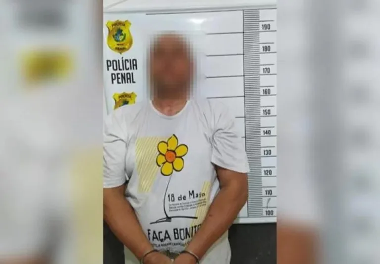 Servidor com camisa contra abuso sexual é preso por estuprar crianças
